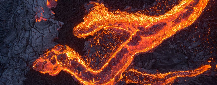 Love лава: как Эрез Маром снимал извержение вулкана