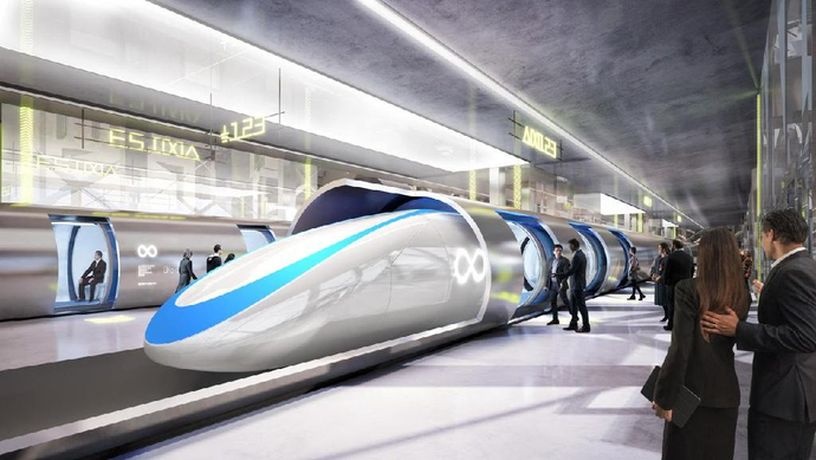 Вакуумный поезд Hyperloop запустят к 2020 году