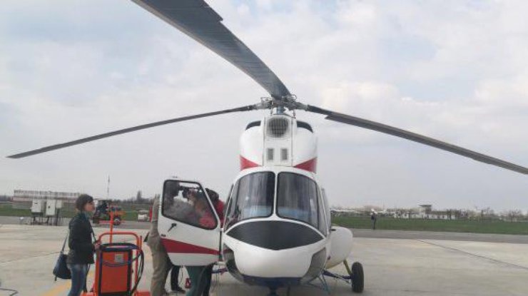 В Запорожье выпустили новый вертолёт
