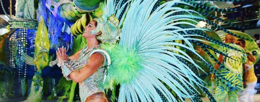 Еврейская танцовщица возглавила карнавал в Рио