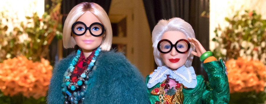 Barbie выпустила куклу Айрис Апфель