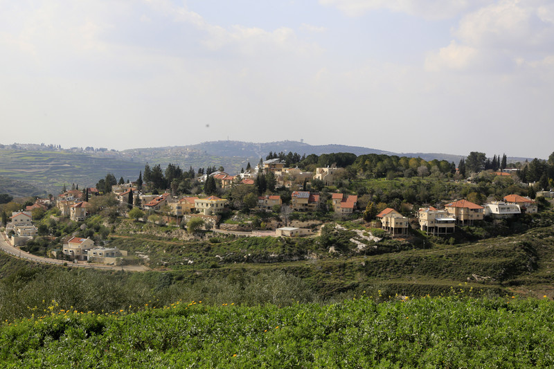 Строительство израильских поселений на Западном берегу сократилось вполовину
