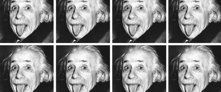Эйнштейн с высунутым языком