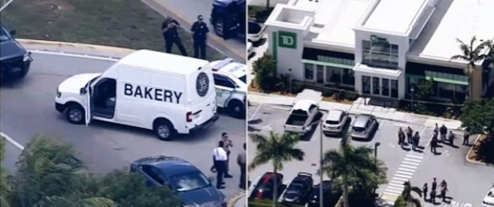 В Майами ограбили банк с помощью фургона кошерной булочной