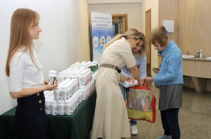 Члени єврейської громади Кривого Рогу отримали кошерні вітамінні комплекси
