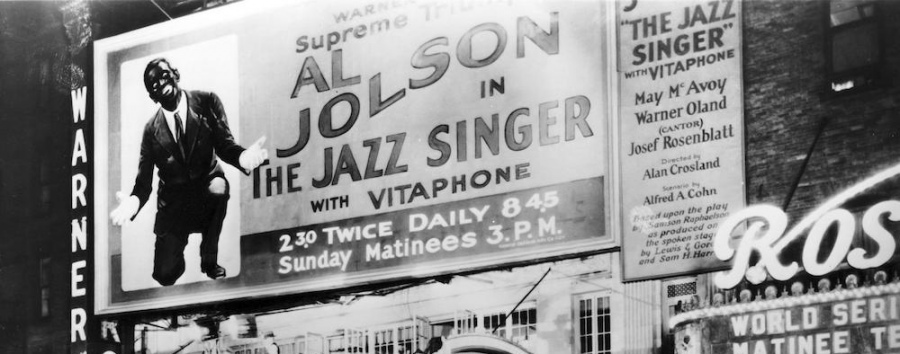1927 год, в прокат вышел «Певец джаза», первый звуковой фильм