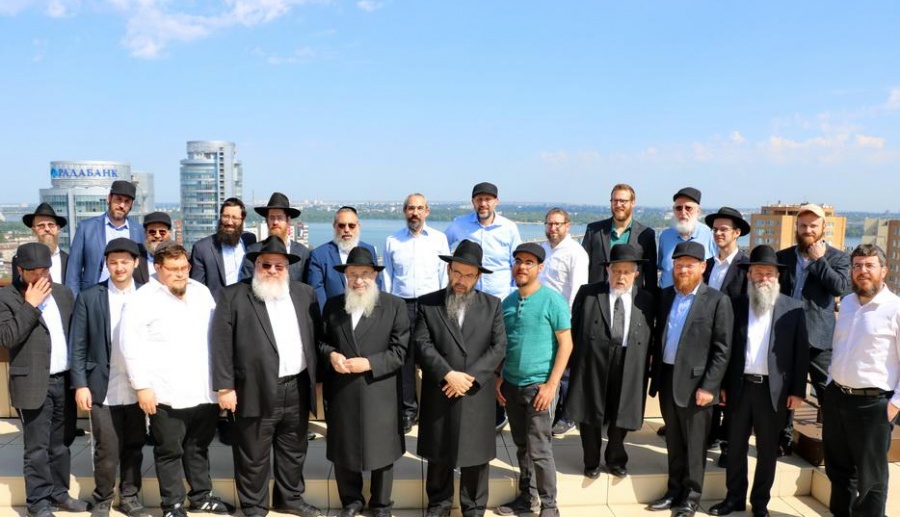 Днепровскую еврейскую общину посетили иностранные гости