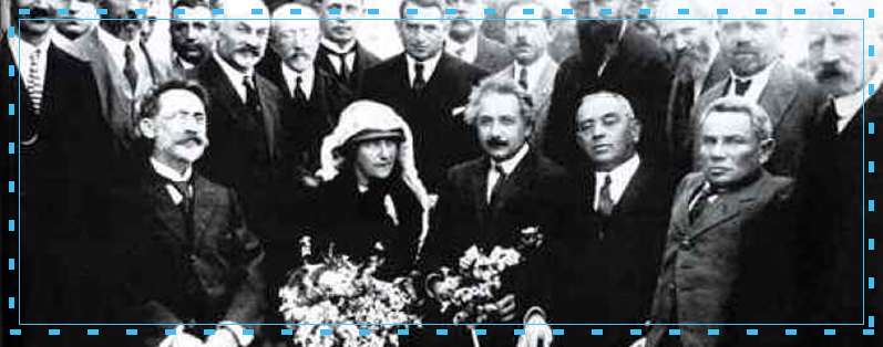 1923 год, Эйнштейн стал первым почетным гражданином Тель-Авива