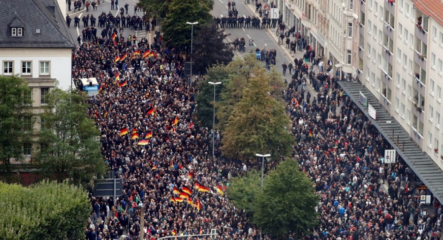Протесты в Хемнице