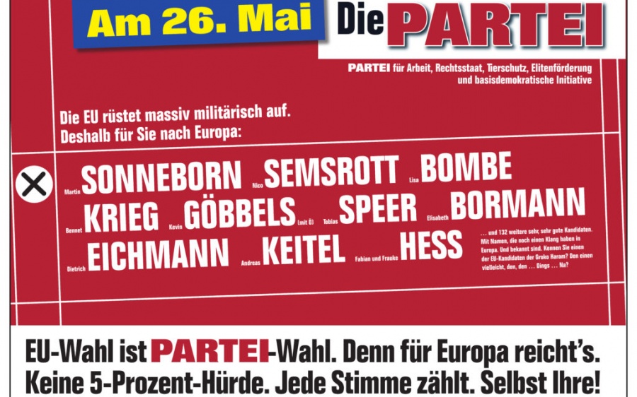 Немецкая партия включила в избирательные списки приспешников Гитлера