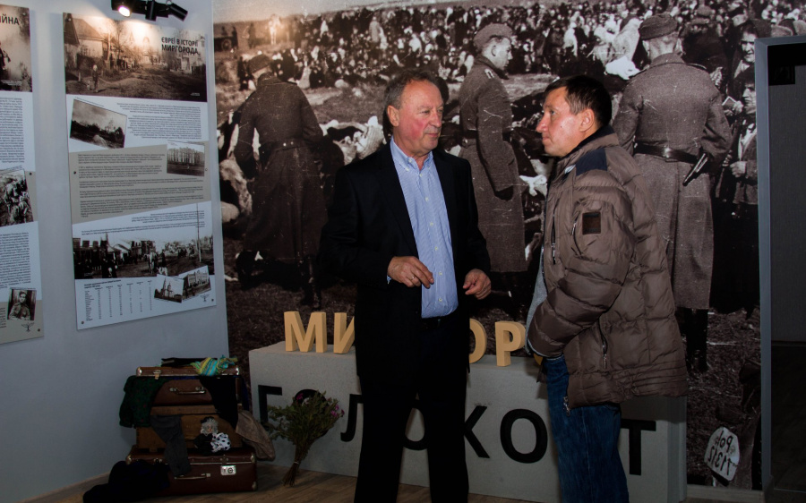 Открытие Музея Холокоста в Миргороде посетил сотрудник «Ткумы»