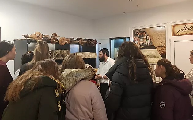 Еврейские студентки Днепра побывали в сойферском центре Украины