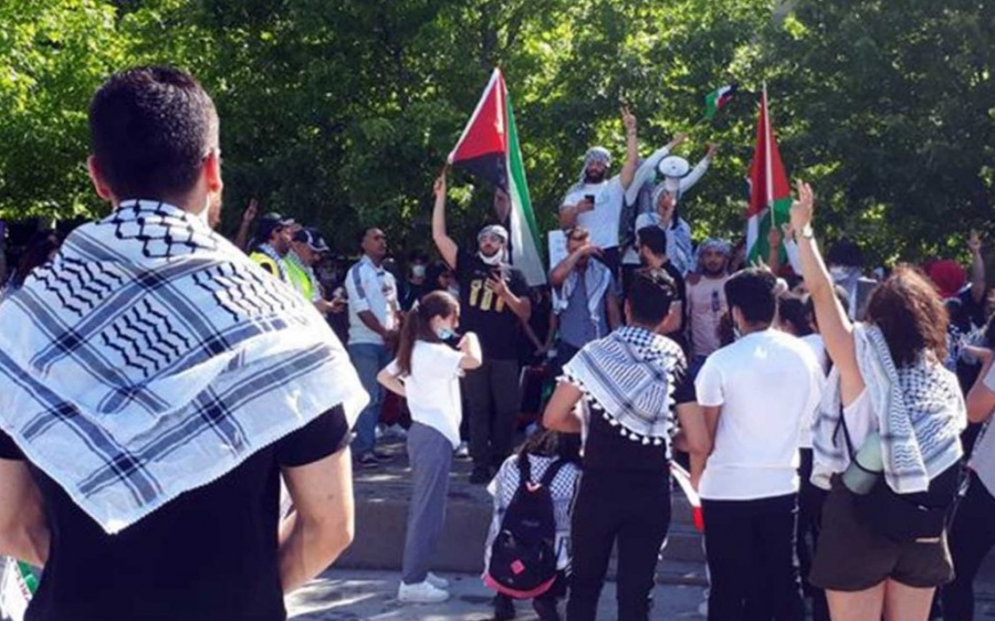 антиизраильский митинг