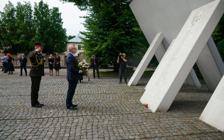 Мемориал жертвам Холокоста в Латвии