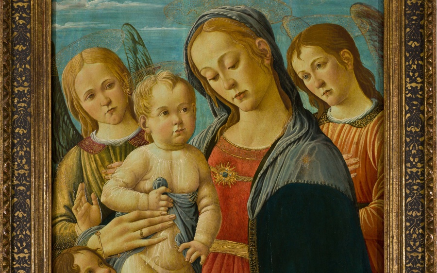 «Мадонна с младенцем с молодым Св. Иоанном и двумя ангелами»