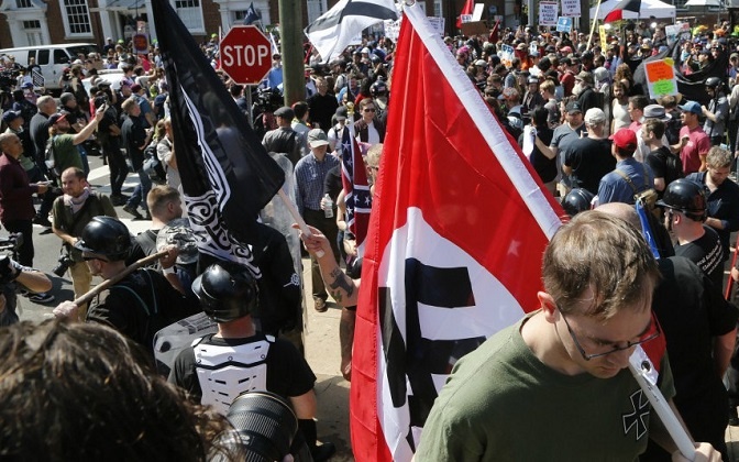 В США обеспокоены будущим неонацистским маршем