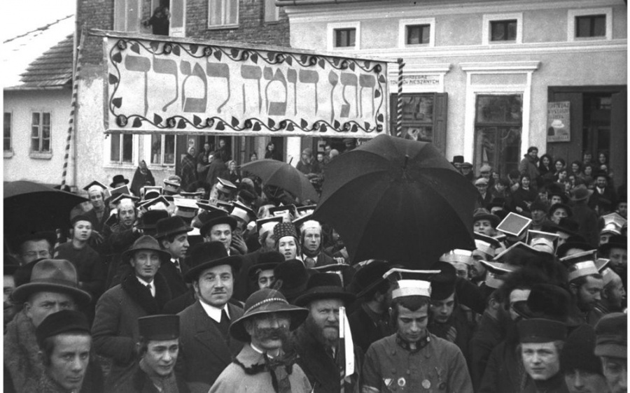 Еврейская свадьба в 1931 году