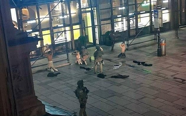 Спецназ в Вене задержал группу террористов