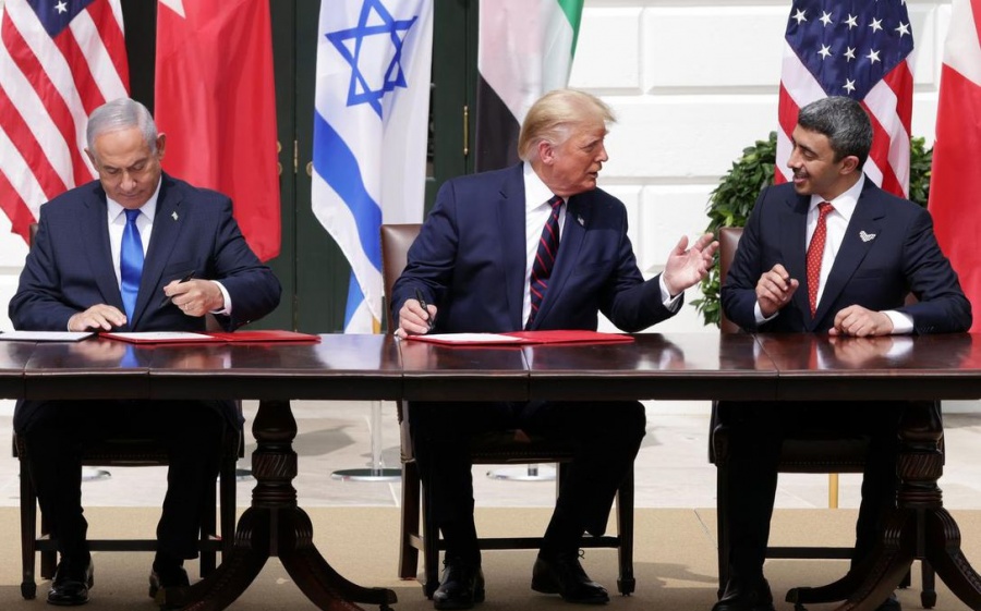 Подписание мирных соглашений между ОАЭ и Израилем