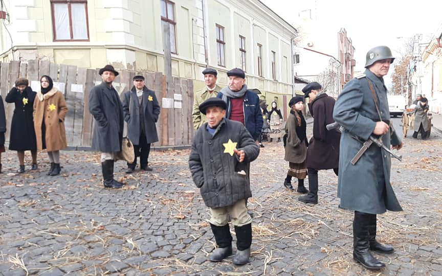 В историческом районе Черновцов проходят съёмки короткометражки о Холокосте