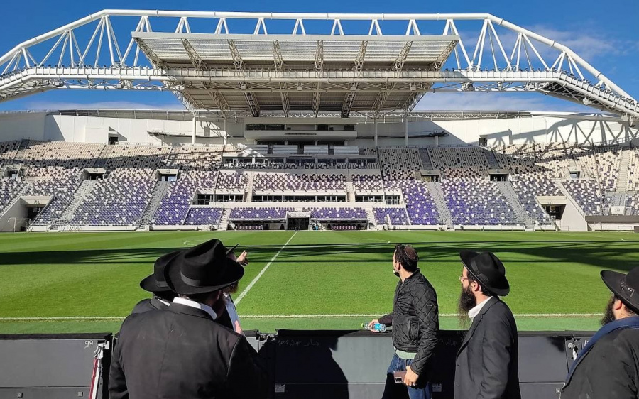 Стадион «Блюмфельд» в Тель-Авиве, евреи