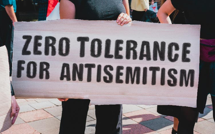 zero tolerance for antisemitism