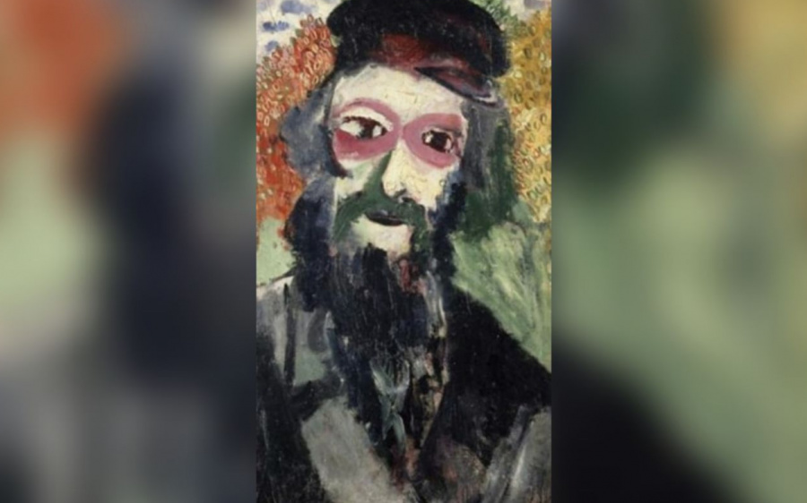 Картина Марка Шагала «Портрет батька»