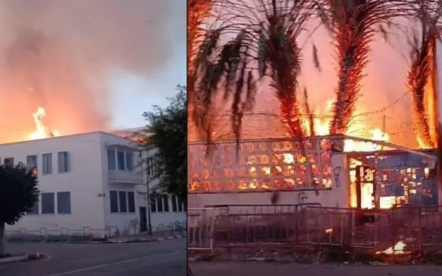 туніс, синагога, пожежа