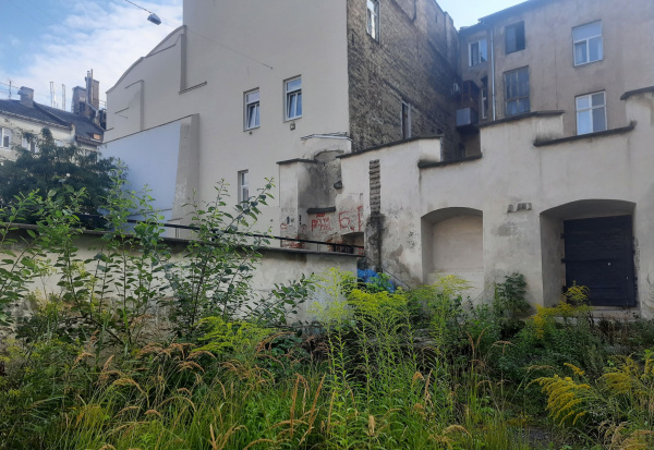 Волонтери прибрали гори сміття на місці зруйнованої нацистами синагоги у Львові — ФОТО