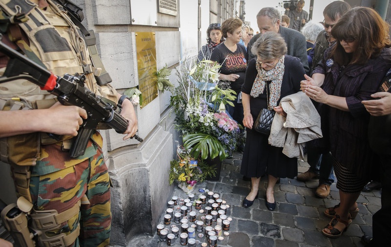 В Брюсселе почтили память жертв теракта в Еврейском музее