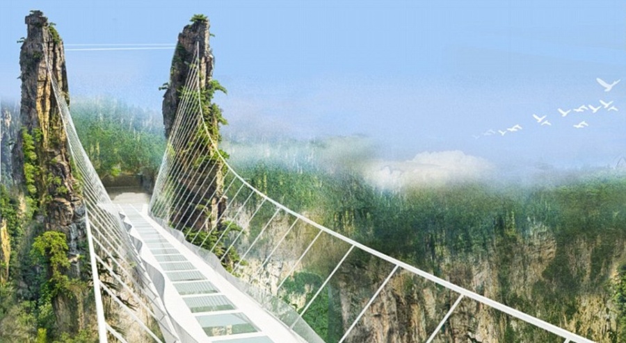 Израильский дизайнер спроектировал самый длинный в мире стеклянный мост