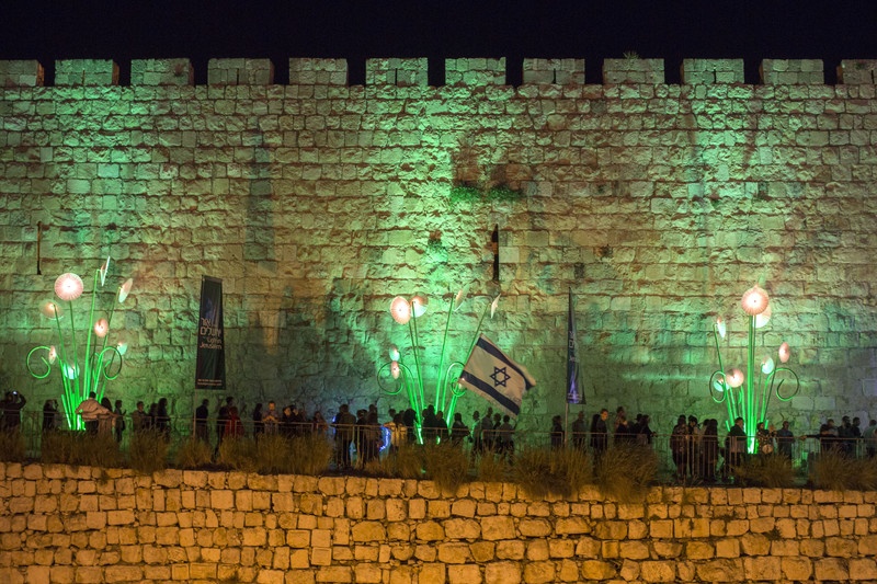 В Иерусалиме начался Фестиваль света