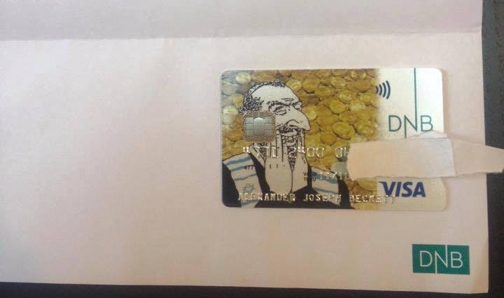 Банк в Норвегии разгневал евреев антисемитской кредитной картой