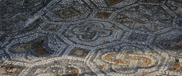 В Лоде нашли уникальную старинную мозаику