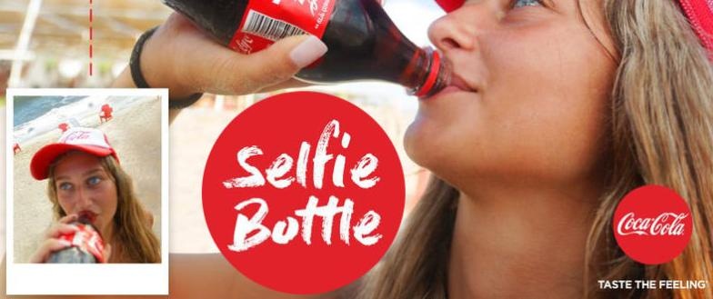 В Израиле бутылки Coca-Cola помогут делать селфи