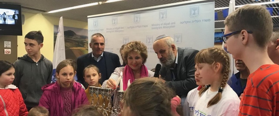 Израиль принял 166 новых репатриантов из Украины