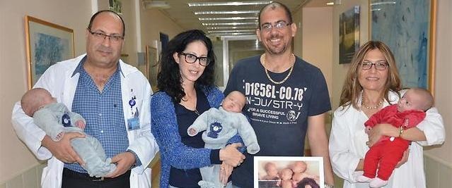 Израильтянка родила тройню после 19-й попытки искусственного оплодотворения