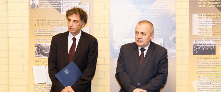 Посольства Болгарии и Израиля открыли в Киеве выставку, посвященную судьбе евреев в Болгарии