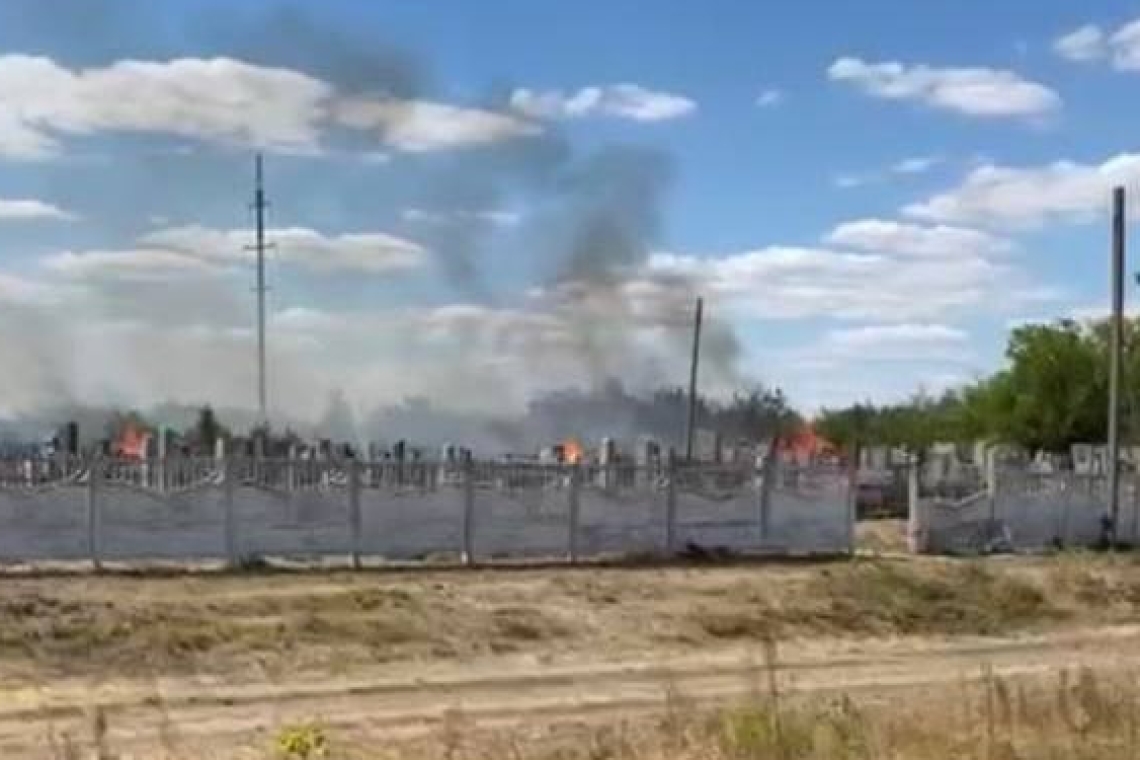 єврейське кладовище, первомайськ, пожежа