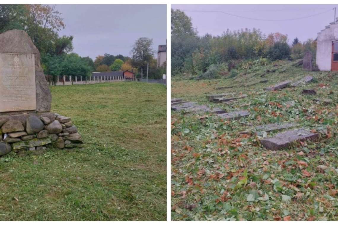 єврейське кладовище, надвірна