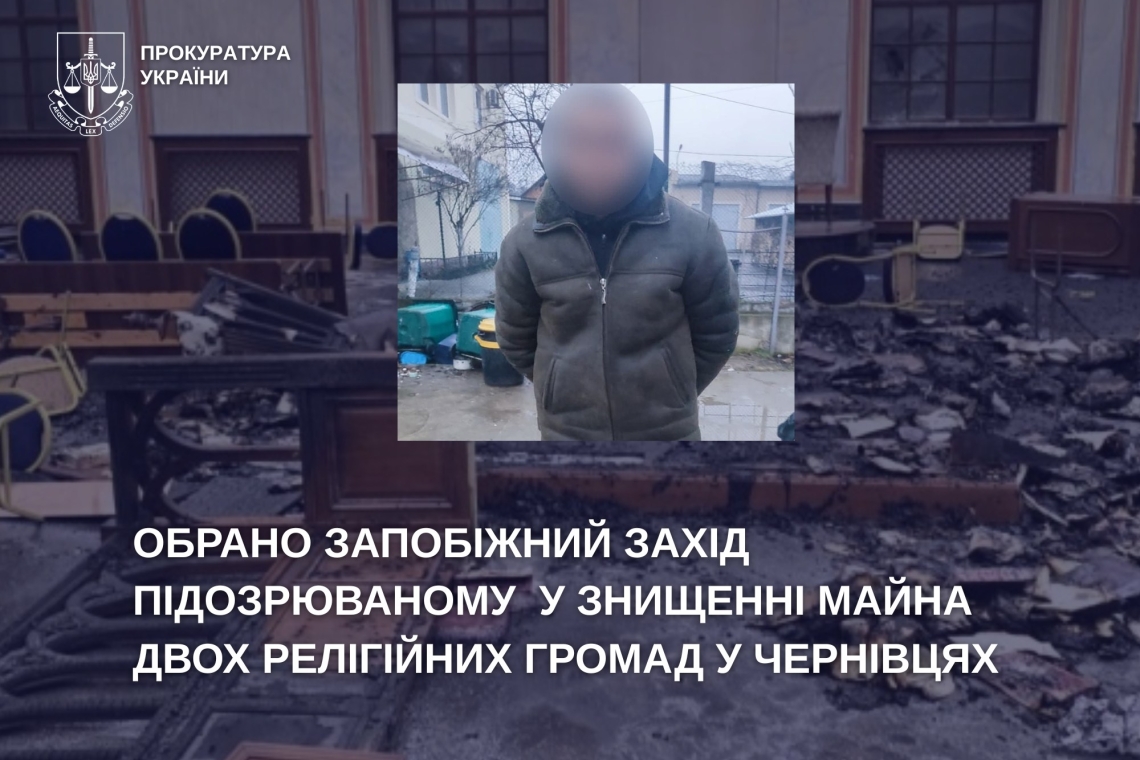 синагога, чернівці, підпал