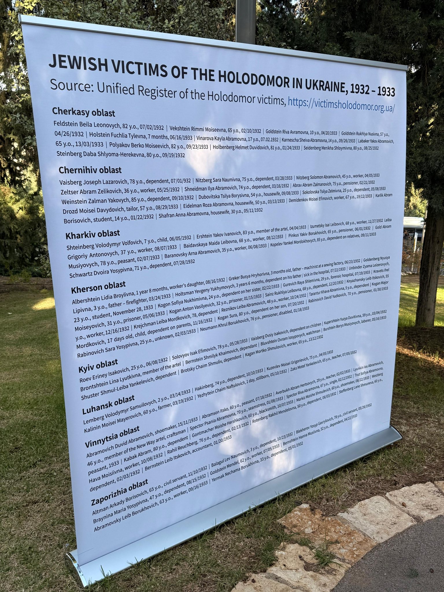 голодомор, ізраїль