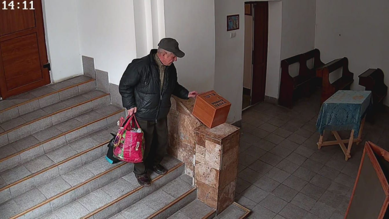 У синагозі Івано-Франківська зафіксовано крадіжку