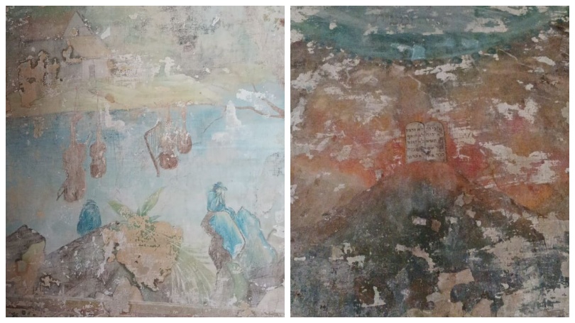 фрески, синагога, Іллінці