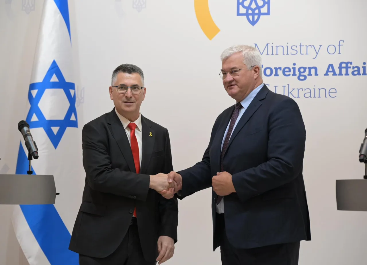 гідеон саар, андрій сибіга, україна, ізраїль