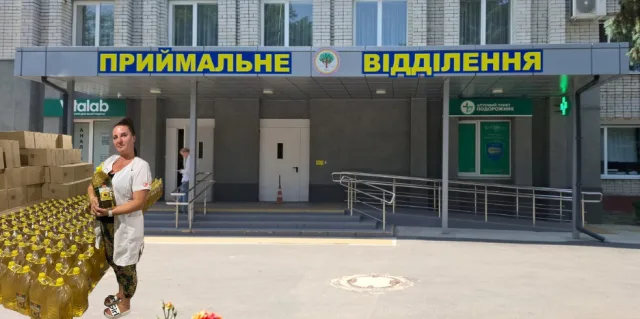 Єврейська громада Дніпра передала допомогу психіатричній лікарні