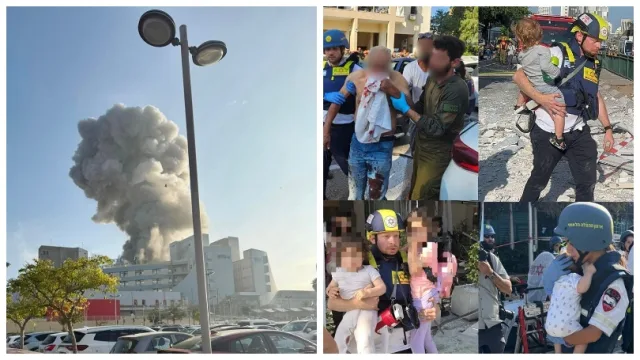 Іранська балістична ракета влучила у найбільшу лікарню півдня Ізраїлю