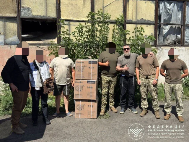 Єврейський капелан підтримав десантників на Дніпропетровщині