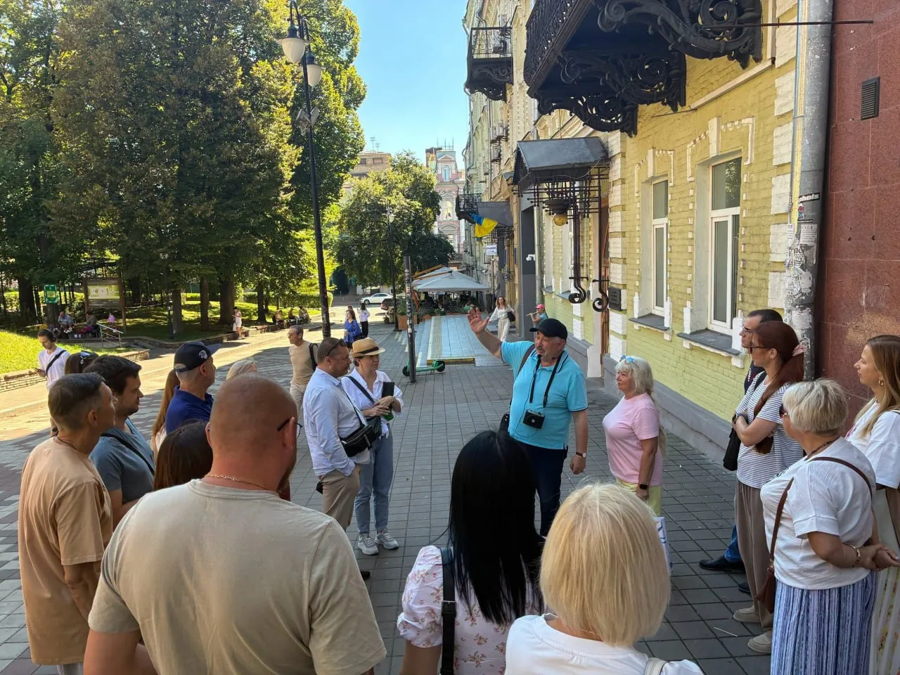 Учасники зустрічі циклу «Київ. Ізраїльські історії» у Києві