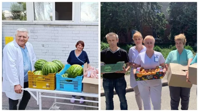 Поранені захисники у Дніпрі отримали гуманітарну допомогу від єврейських меценатів